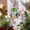 Weihnachtsbaumschmuck FISCH MIT FLASCHE GiftCompany H 13 cm