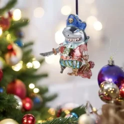Weihnachtsbaumschmuck HAI PIRAT GiftCompany H 12 cm