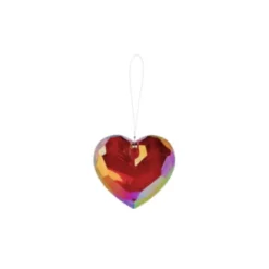 Weihnachtsbaumschmuck HERZ GiftCompany H 9 cm transparent