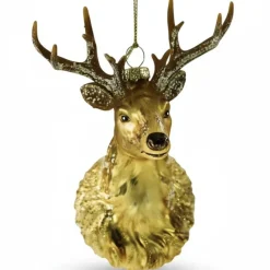 Weihnachtsbaumschmuck Hirsch Harry gold