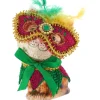 Weihnachtsbaumschmuck KATZE MIT MASKE GiftCompany H 11 cm