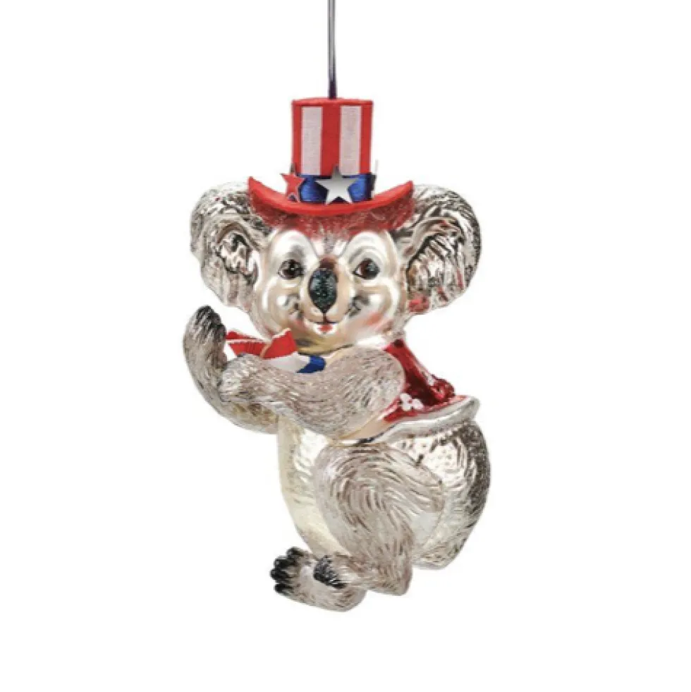 Weihnachtsbaumschmuck KOALA MIT ZYLINDER GiftCompany H 12 cm
