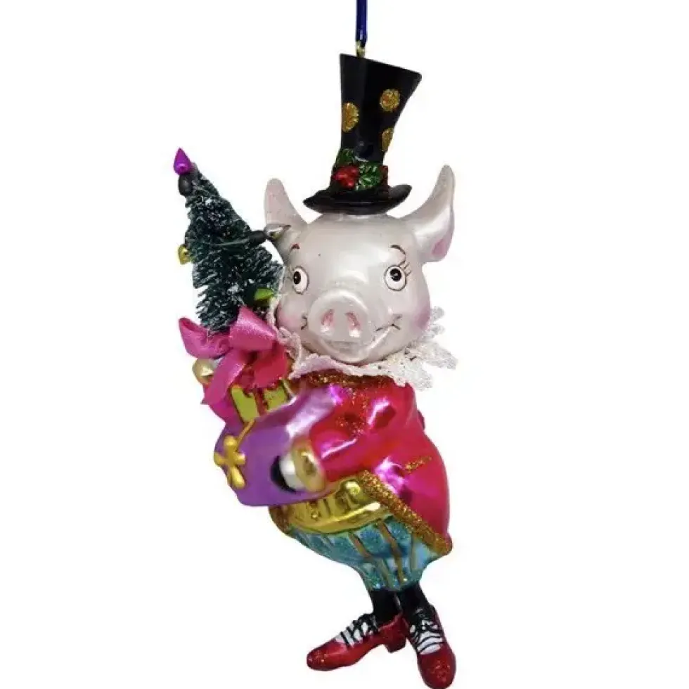 Weihnachtsbaumschmuck SCHWEIN GiftCompany H 16 cm