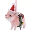 Weihnachtsbaumschmuck SCHWEIN MIT WEIHNACHTSMÜTZE GiftCompany H 11 cm