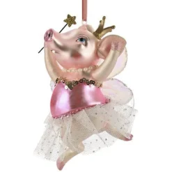 Weihnachtsbaumschmuck SCHWEINCHEN GiftCompany H 12 cm