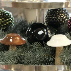 Weihnachtsdeko Dekopilz GiftCompany Höhe 10 cm