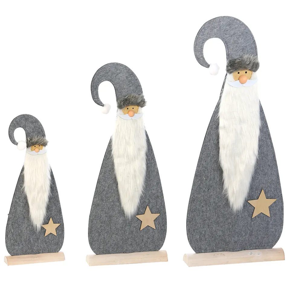 Weihnachtsdeko Filz Santa Mats