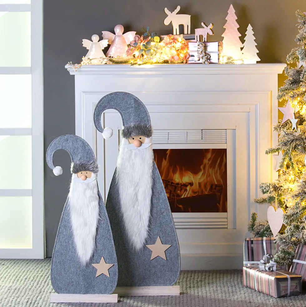 Weihnachtsdeko Filz Santa Mats