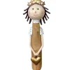 Weihnachtsdeko Holz Engel ALENJA mit Stern Höhe 27 cm