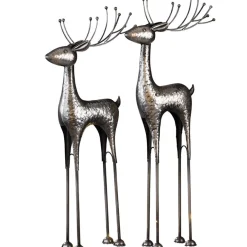 Weihnachtsdeko Metall Hirsch Knut Casablanca Höhe 85 cm