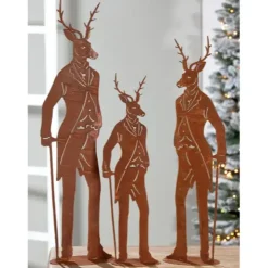 Weihnachtsdeko Metall Sir Deer Casablanca