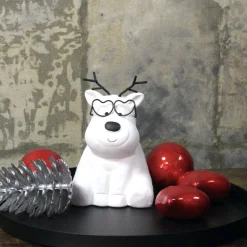 Weihnachtsdeko NERDY Rentier GiftCompany Höhe 16 cm