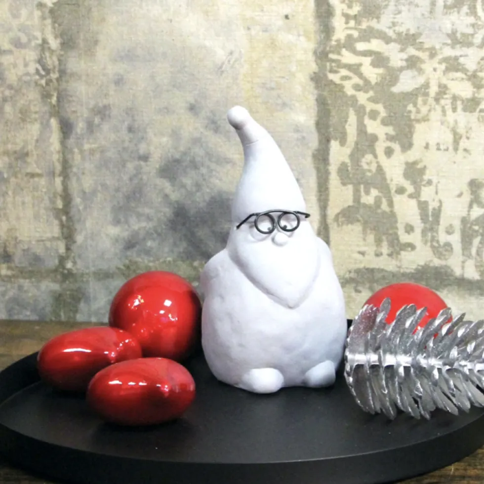 Weihnachtsdeko Nerdy Weihnachtsmann GiftCompany Höhe 19 cm