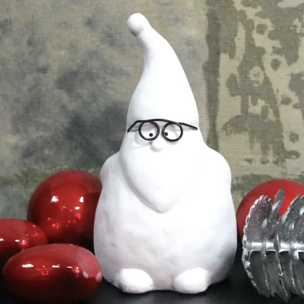 Weihnachtsdeko Nerdy Weihnachtsmann GiftCompany Höhe 19 cm