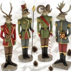 Weihnachtsfigur Fuchs mit Lanze Werner Voß Höhe 33 cm