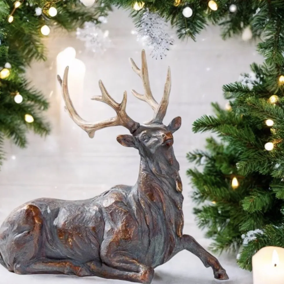 Weihnachtsfigur Hirsch Hagrid