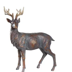 Weihnachtsfigur Hirsch Hgrid Höhe 43 cm