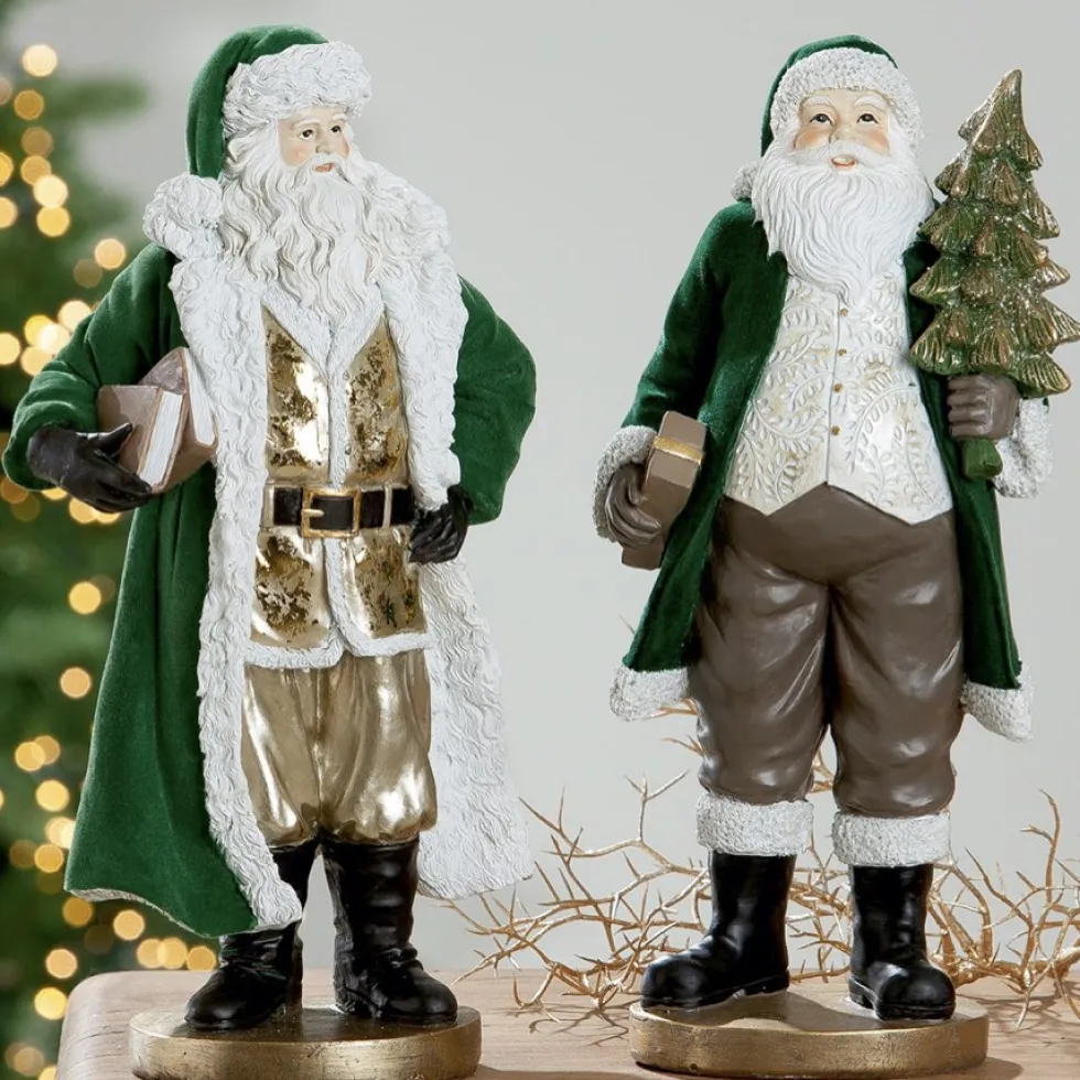 Weihnachtsfigur Santa Claus & Clausi Casablanca