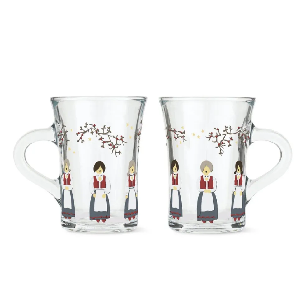 Weihnachts-Hot Drink Glas 2er Set HOLMEGAARD CHRISTMAS