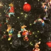 Weihnachtskugel 4er-Set OPAL GiftCompany uni rot ø 6 cm