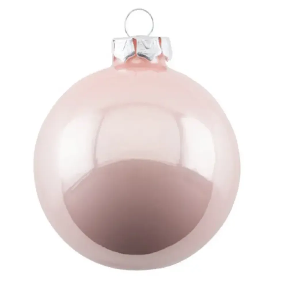 Weihnachtskugel Opal GiftCompany blush ø 8 cm 6er Set