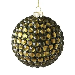 Weihnachtskugel SEOUL GiftCompany Strasssteine grün ø 8 cm