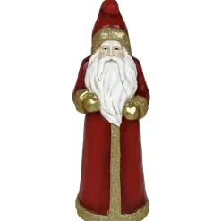 Weihnachtsmann Figur Andrew rot Kaheku