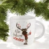 Weihnachtstasse Hannes mit Kerze Casablanca