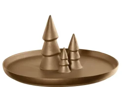 Weihnachtsteller mit drei Tannenbäumen ASA ferro 30 cm