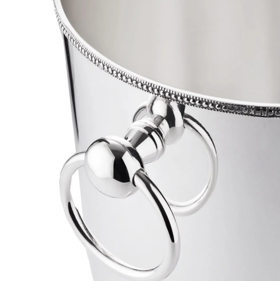 Weinkühler PERLA Edzard schwerversilbert Höhe 22 cm