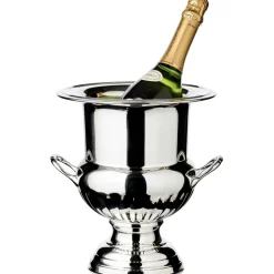 Weinkühler schwerversilbert QUEEN ANNE Edzard Höhe 26 cm
