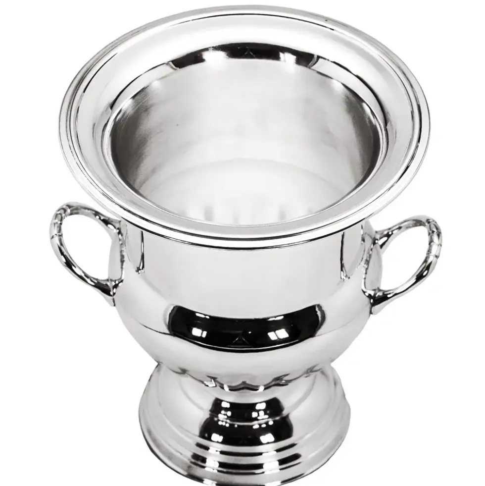 Weinkühler schwerversilbert QUEEN ANNE Edzard Höhe 26 cm