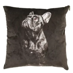 Werner Voß Kissen FRENCHIE schwarz 45 x 45 cm