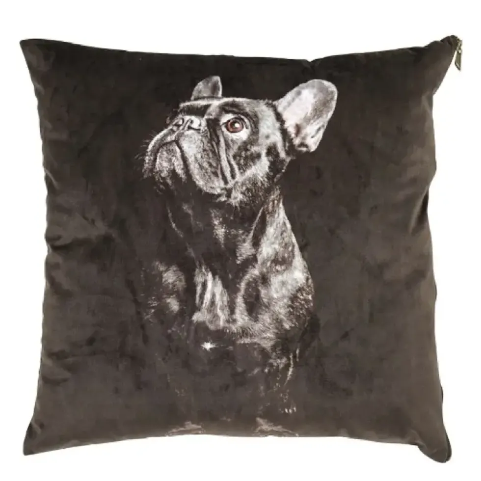 Werner Voß Kissen FRENCHIE schwarz 45 x 45 cm