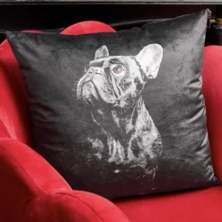 Werner Voß Kissen FRENCHIE schwarz 45 x 45 cm