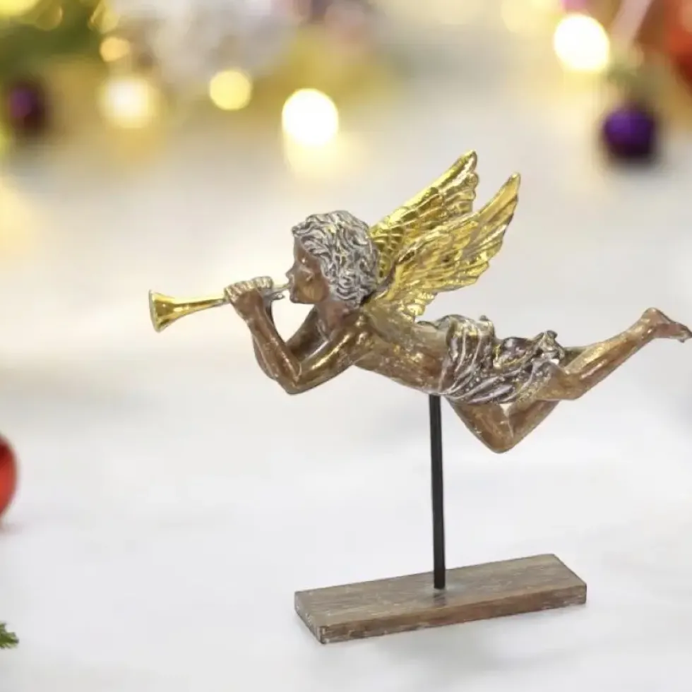 Werner Voß Weihnachtsdeko Engel Ruby Höhe 39 cm