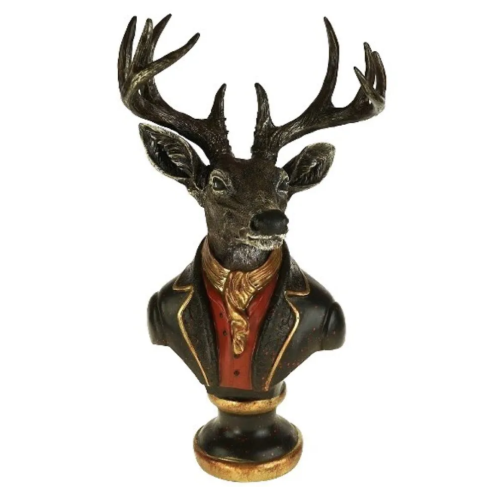 Werner Voß Weihnachtsdeko Hirschbüste Arthur Höhe 58 cm