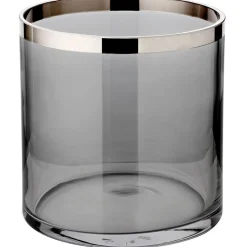 Windlicht Glas Zeus mit Platinrand Edzard