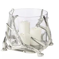 Windlicht Kingston silber Edzard