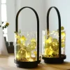 Windlicht Lantern schwarz Casablanca