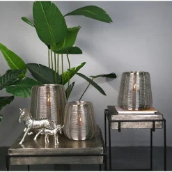 Windlicht Lucerno Casablanca silber