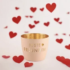 Windlicht Madras Beste Freundin GiftCompany