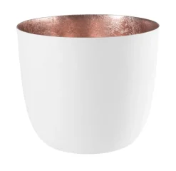 Windlicht Madras GiftCompany weiß rosa