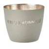 Windlicht Madras GiftCompany Vergissmeinnicht flanell