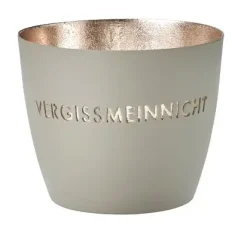 Windlicht Madras GiftCompany Vergissmeinnicht flanell