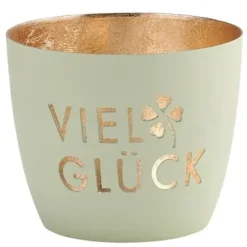 Windlicht Madras GiftCompany Viel Glück