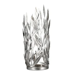 Windlicht Metall mit Glaseinsatz Twigs
