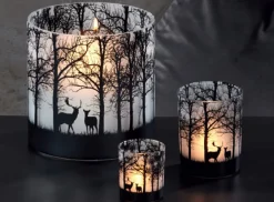 Windlicht THOROS WALD Kaheku Höhe 25 cm
