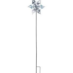 Windrad Garten Metall Deko SCHIFFE H 150 cm