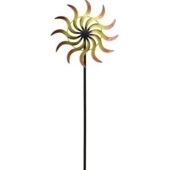 Windrad Garten Metall HELIOS Art Ferro Höhe 169 cm